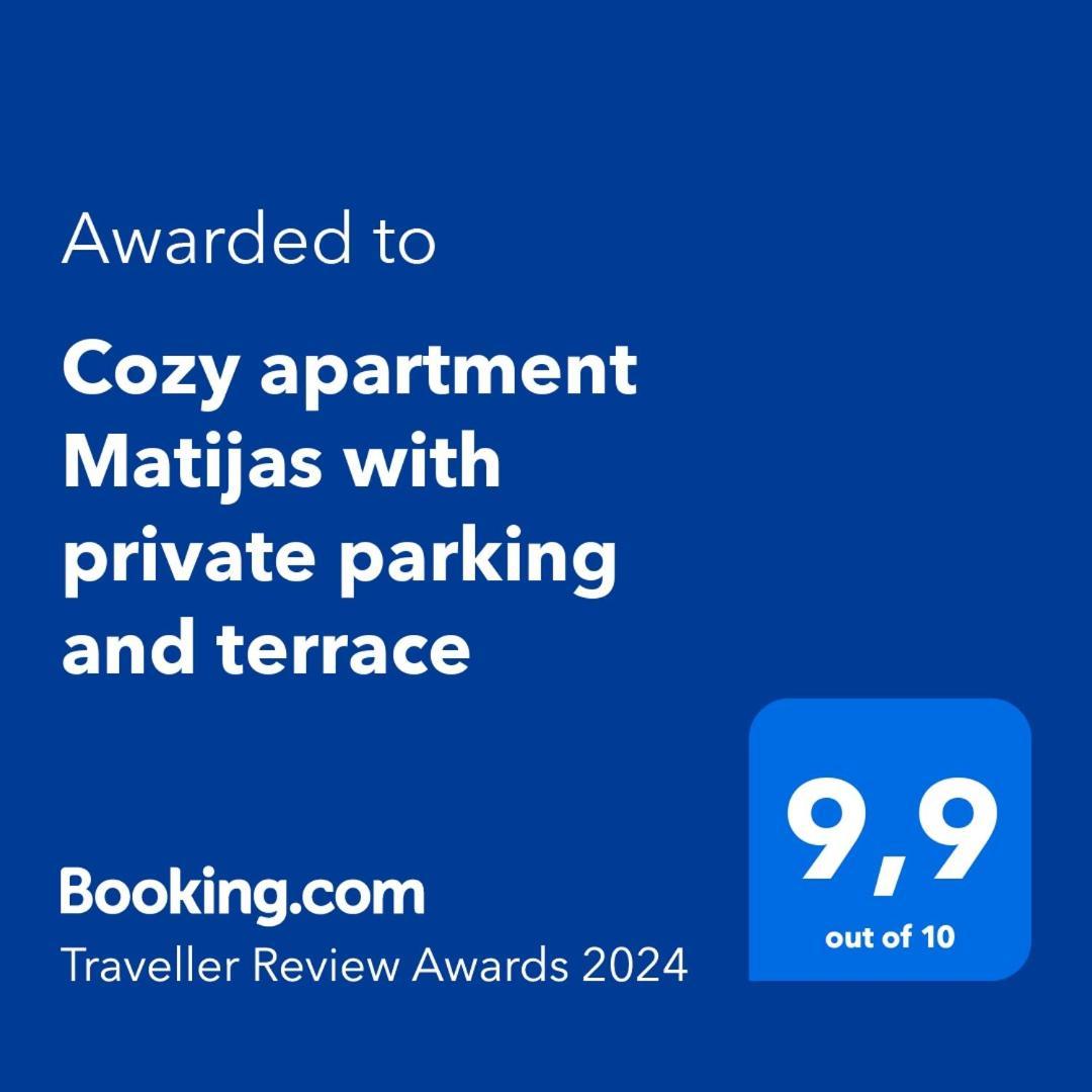 Cozy Apartment Matijas With Private Parking And Terrace Split Exterior foto